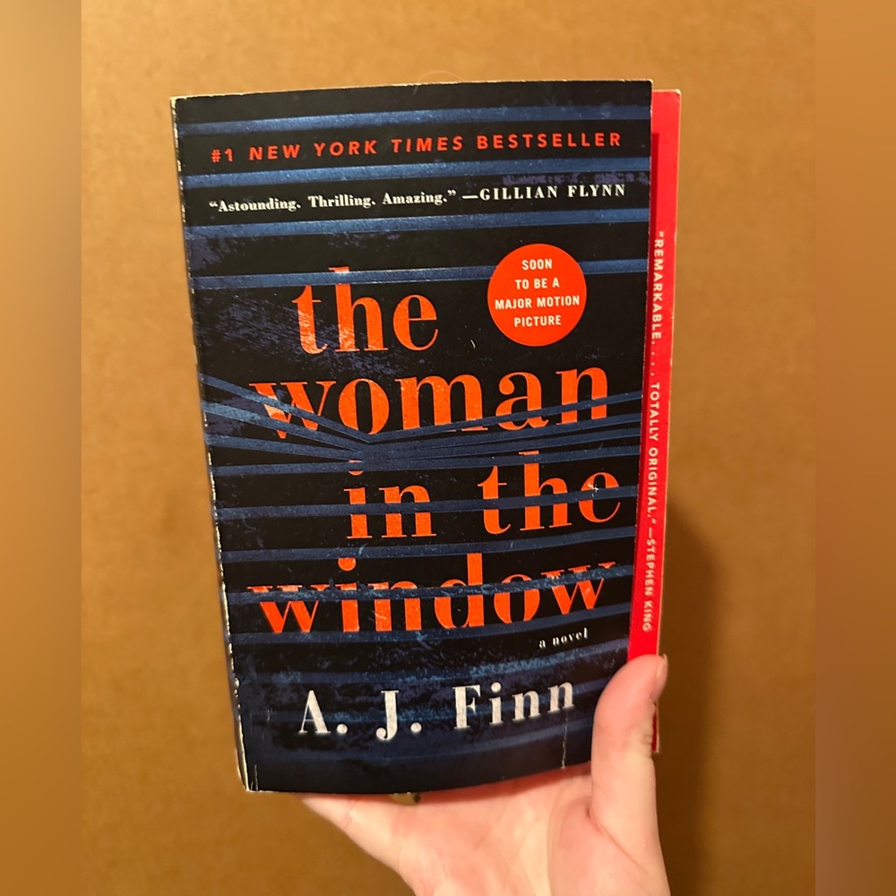 The Woman in the Window A.J Finn thriller book